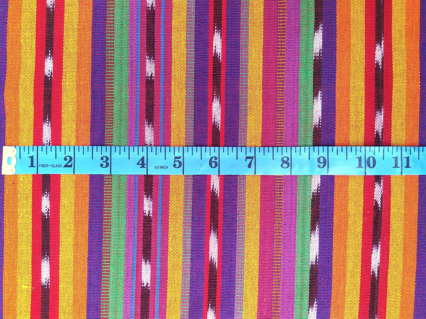 GUATEMALAN Handwoven Ethnic TEXTILE Vintage FABRIC Per Yard - Unique Hand weaved Textile Fabric For Multiple Purposes