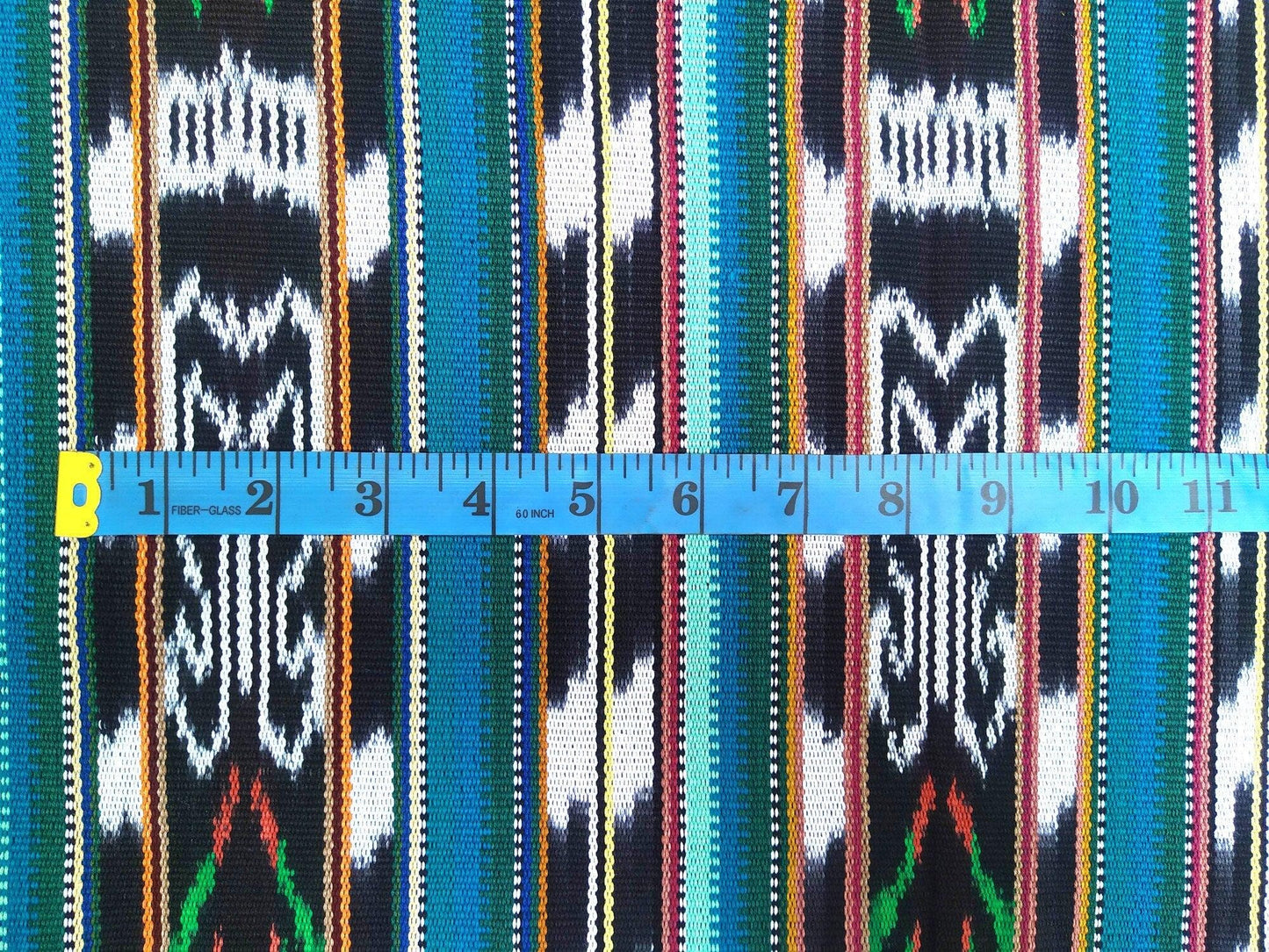 GUATEMALAN Handwoven Ethnic TEXTILE Vintage FABRIC Per Yard - Unique Hand weaved Textile Fabric For Multiple Purposes