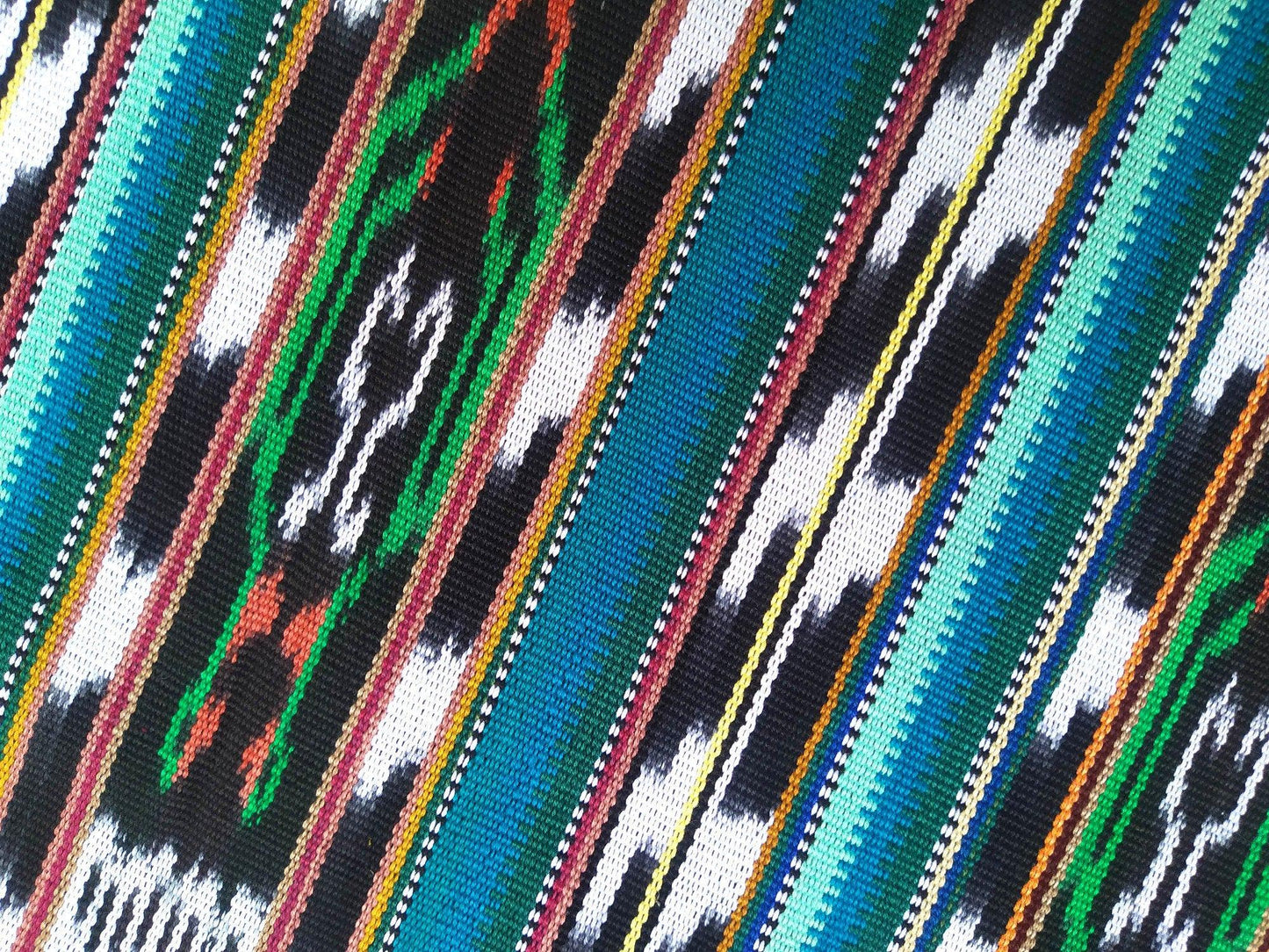 GUATEMALAN Handwoven Ethnic TEXTILE Vintage FABRIC Per Yard - Unique Hand weaved Textile Fabric For Multiple Purposes