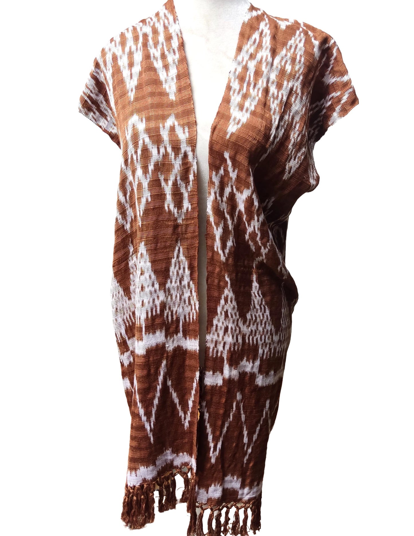 Guatemalan Ligth-weigth Ikat cotton KIMONO Variety of colors