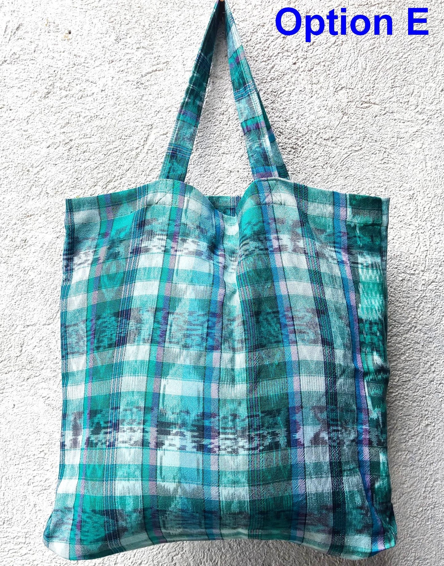 Handmade Vintage IKAT Textil TOTE Shopping BAG, Market Bag, Available In Multiple Colors