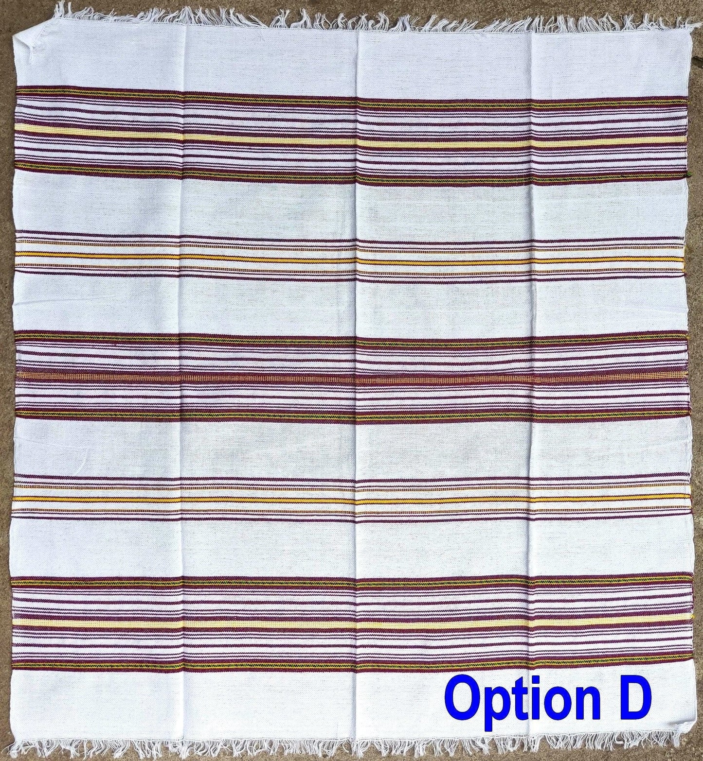 Guatemala Cotton Handwoven textile NAPKINS TABLECLOTH
