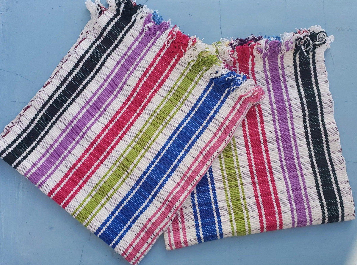 Guatemala Handwoven textile tortilla wraps, bread cloth, placemat, cloth napkins