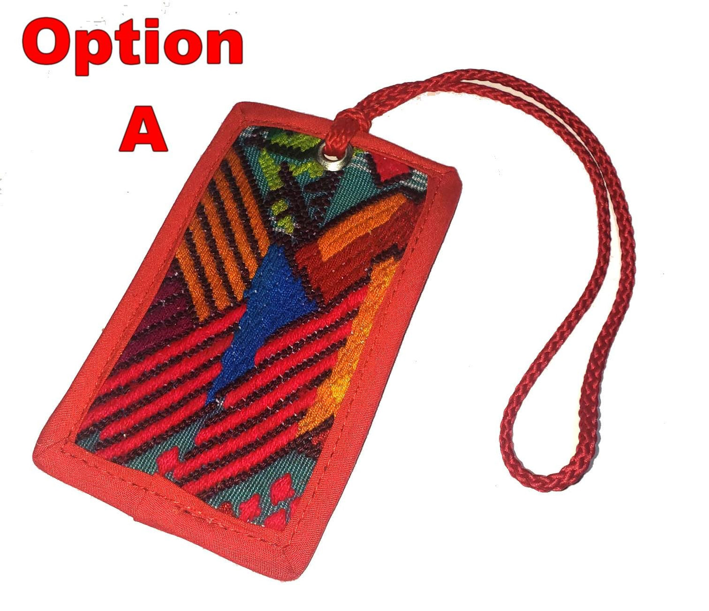Guatemalan Huipil LUGGAGE TAG