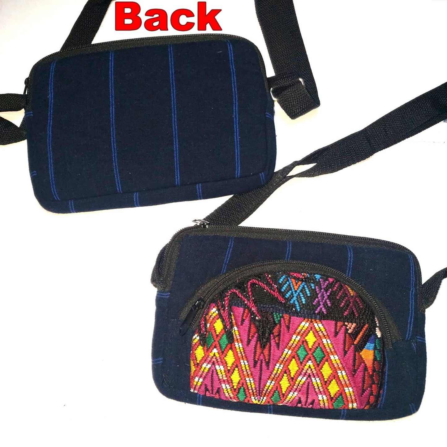 Guatemalan Weaved CHICHICASTENANGO Multipocket Fanny Pack