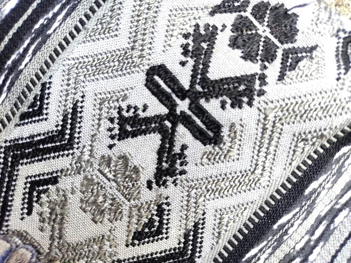 Vintage Cotton Unique Handmade Weaved -XELA Quetzaltenango- Huipil