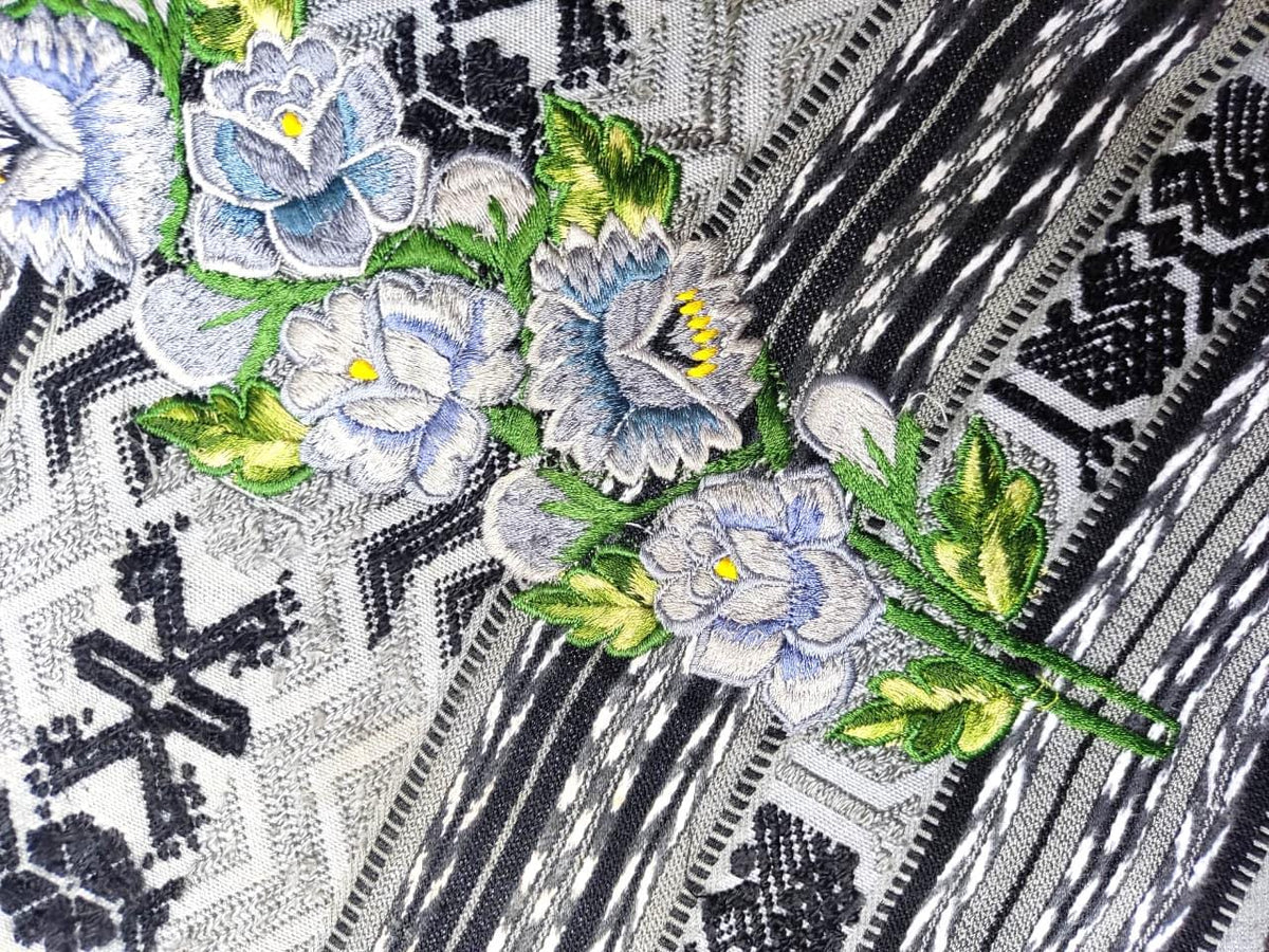 Vintage Cotton Unique Handmade Weaved -XELA Quetzaltenango- Huipil