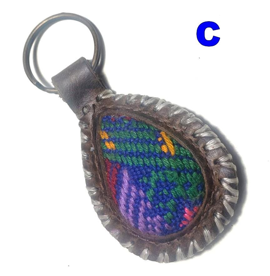 Genuine Leather/Huipil Key Chains