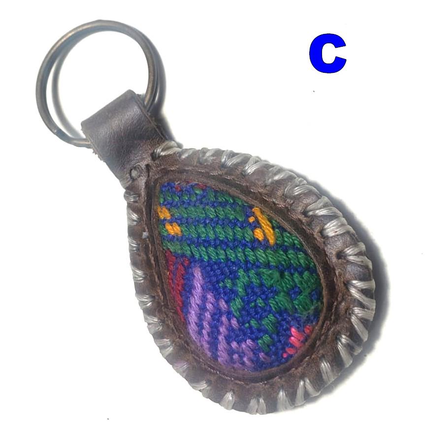 Genuine Leather/Huipil Key Chains