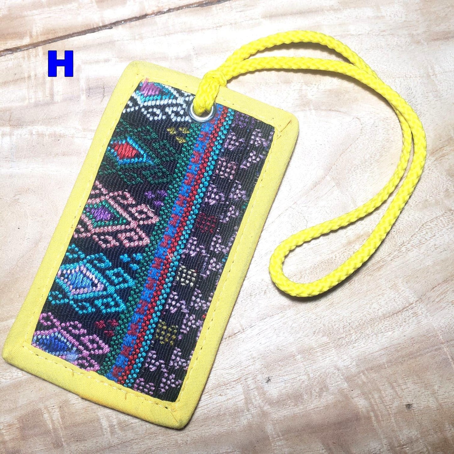 Guatemalan Huipil LUGGAGE TAG
