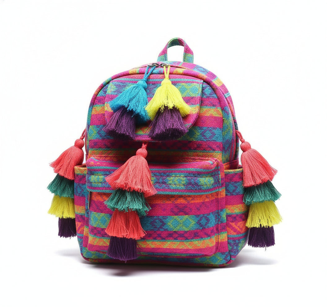 Guatemalan Handmade Wool TASSEL Hanging