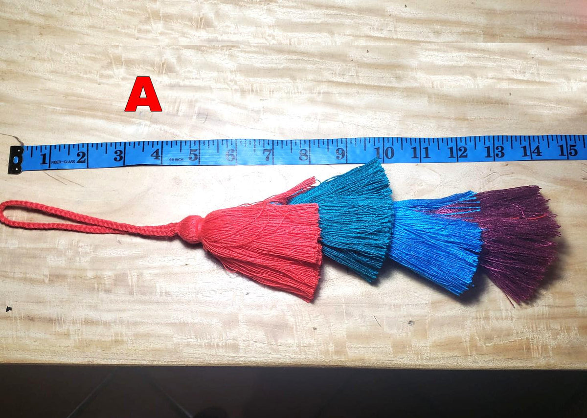 Guatemalan Handmade Wool TASSEL Hanging