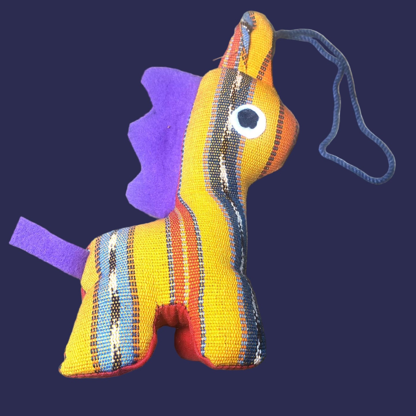 Guatemalan Stuffed Toy HORSIE Ornament Hanging - Gift For Kids