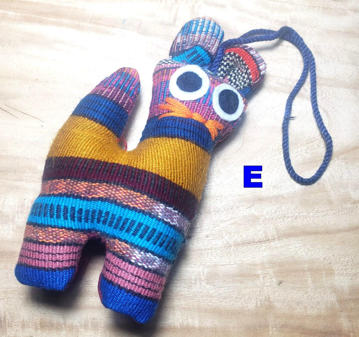Guatemalan Stuffed Toy KITTEN Ornament Hanging - Gift For Kids