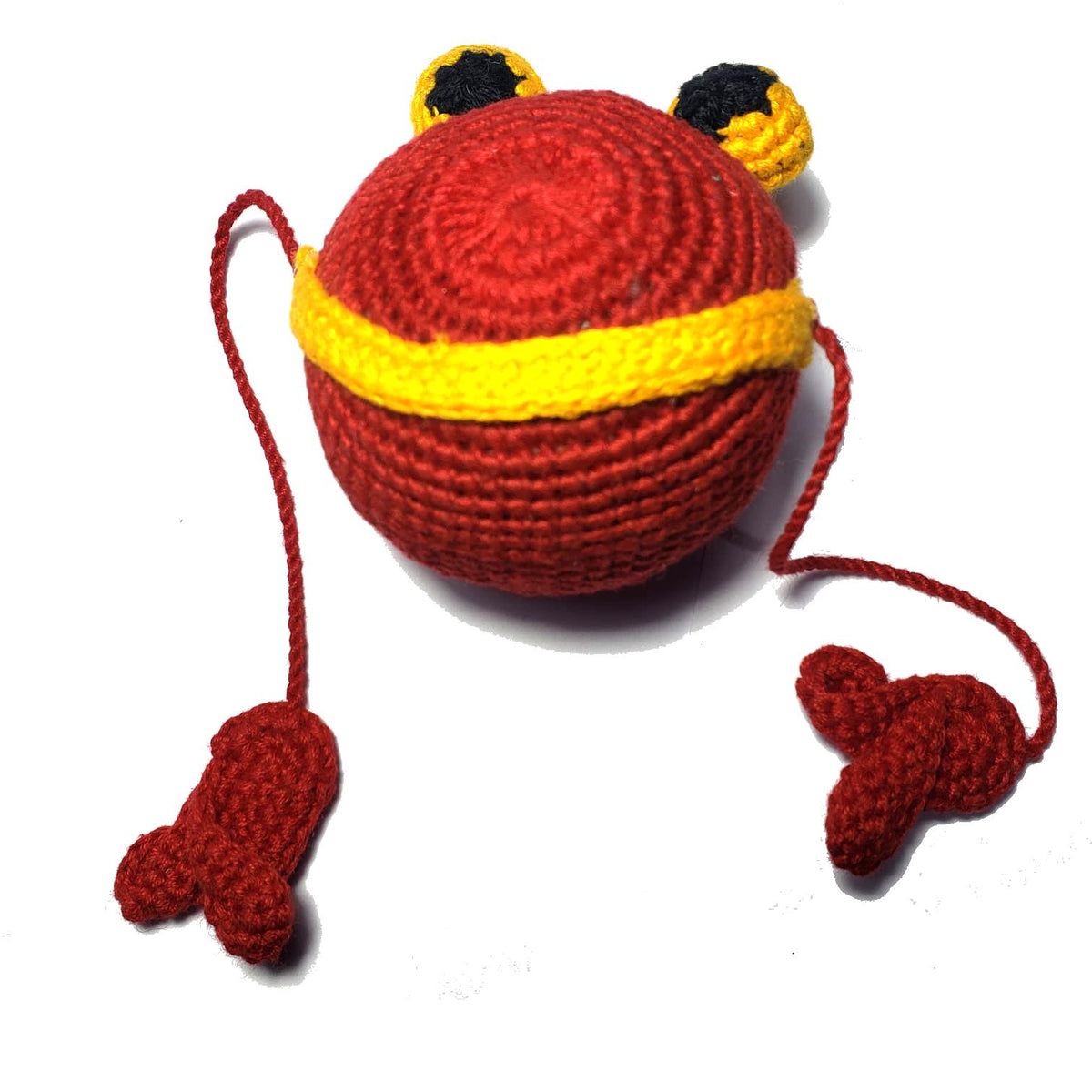 Crocheted Cotton Hacky Sacks GRAB Toy