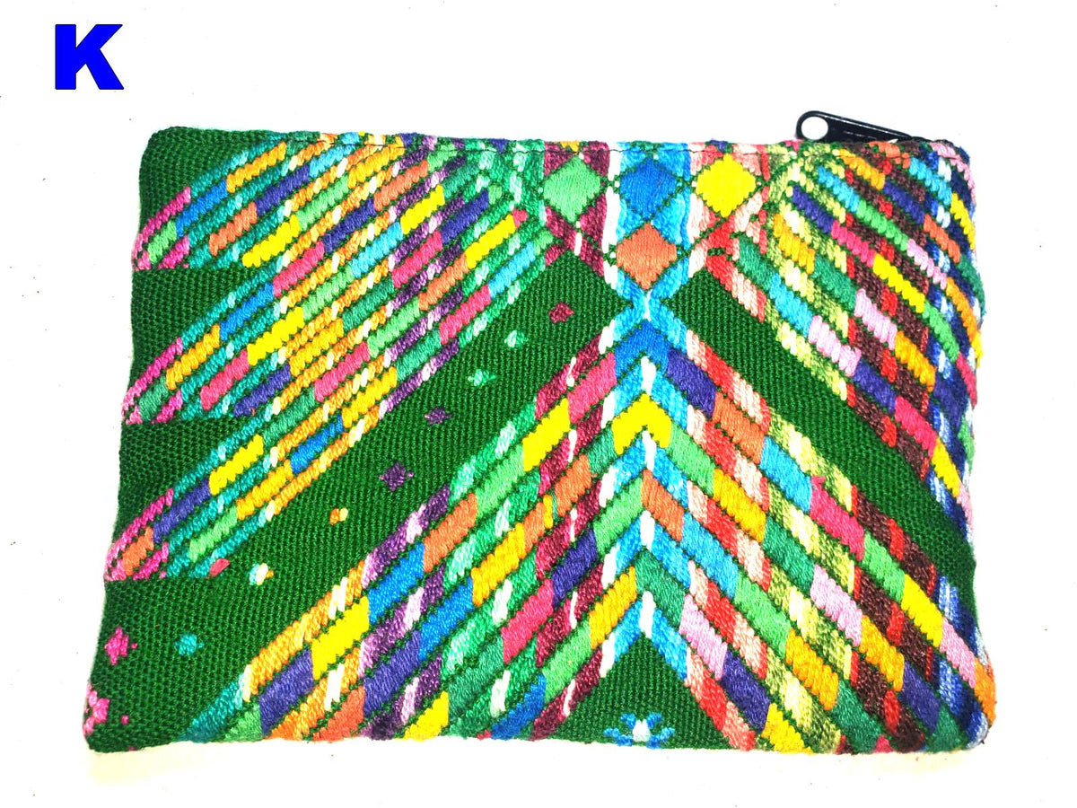 Guatemalan UPCYCLED Huipil Double Sided Coin PURSE