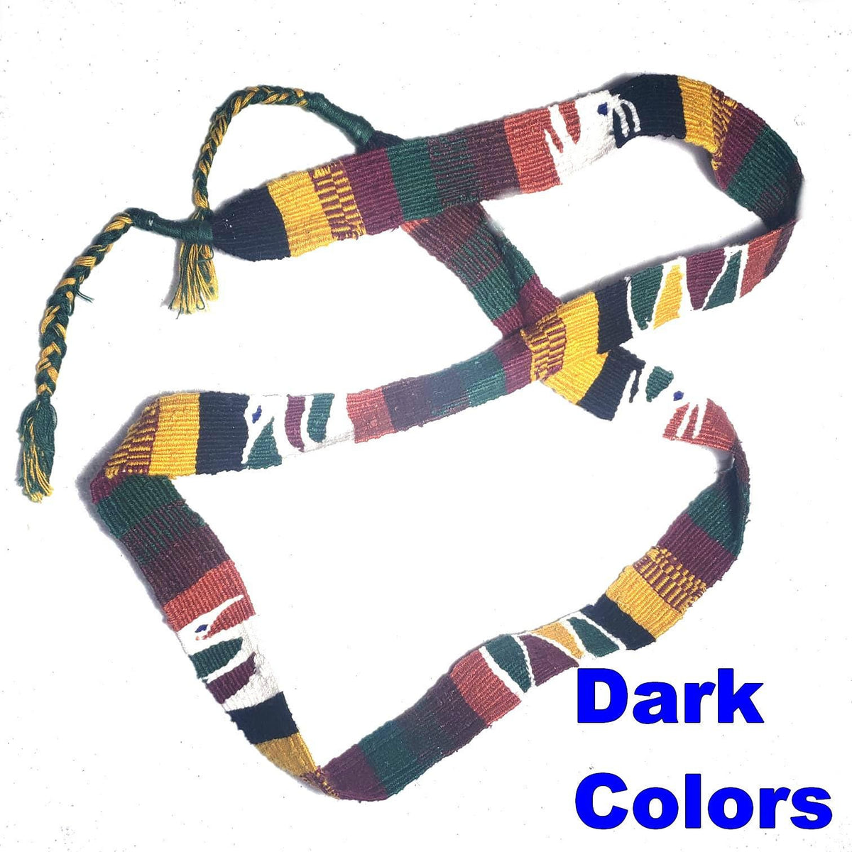 Cotton Guatemalan Faja Belt Sash Purse Strap