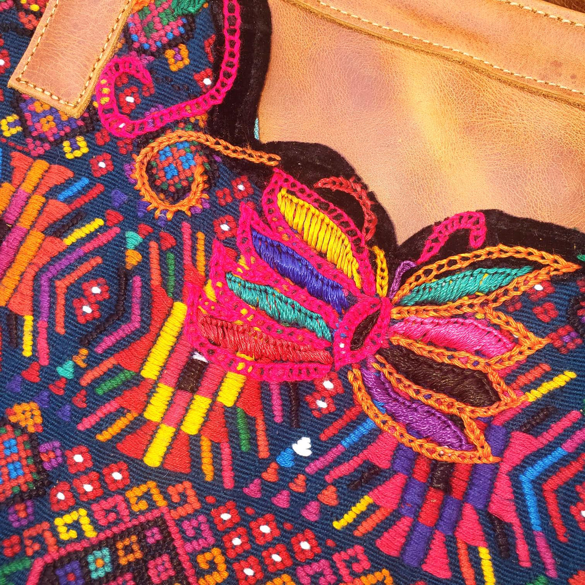 Authentic Leather Handwoven Tote SHOPPING BAG