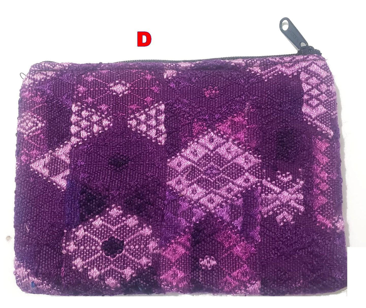 Guatemalan UPCYCLED Huipil Double Sided Coin PURSE