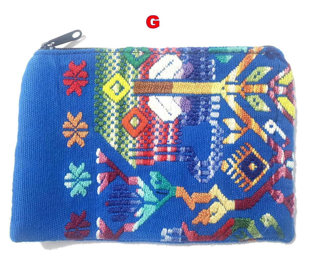 Guatemalan UPCYCLED Huipil Double Sided Coin PURSE