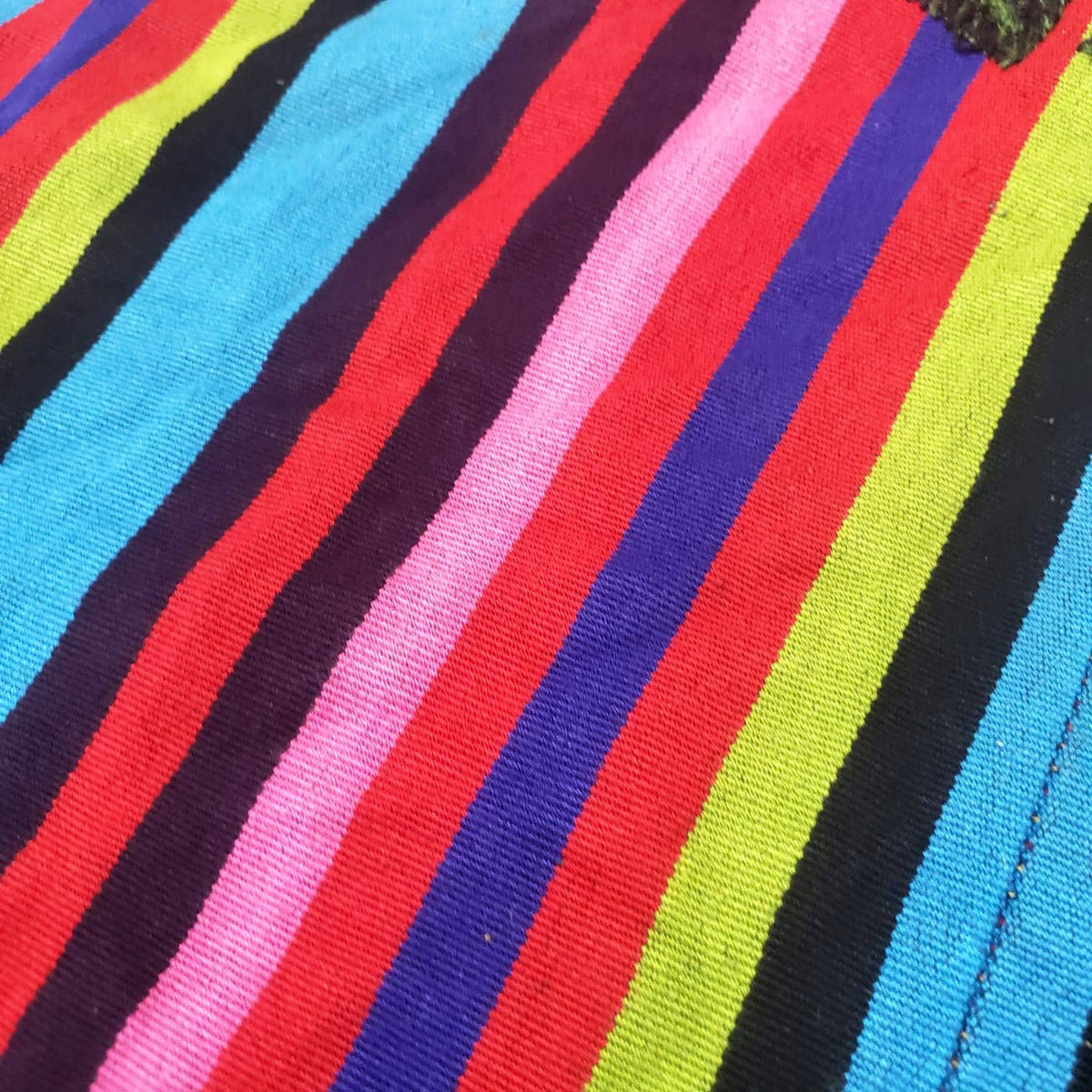 Hand-Embroidered Mayan Huipil Blouse | Santiago Atitlan Colorful Peacock Top | Traditional Handwoven Guatemalan Shirt