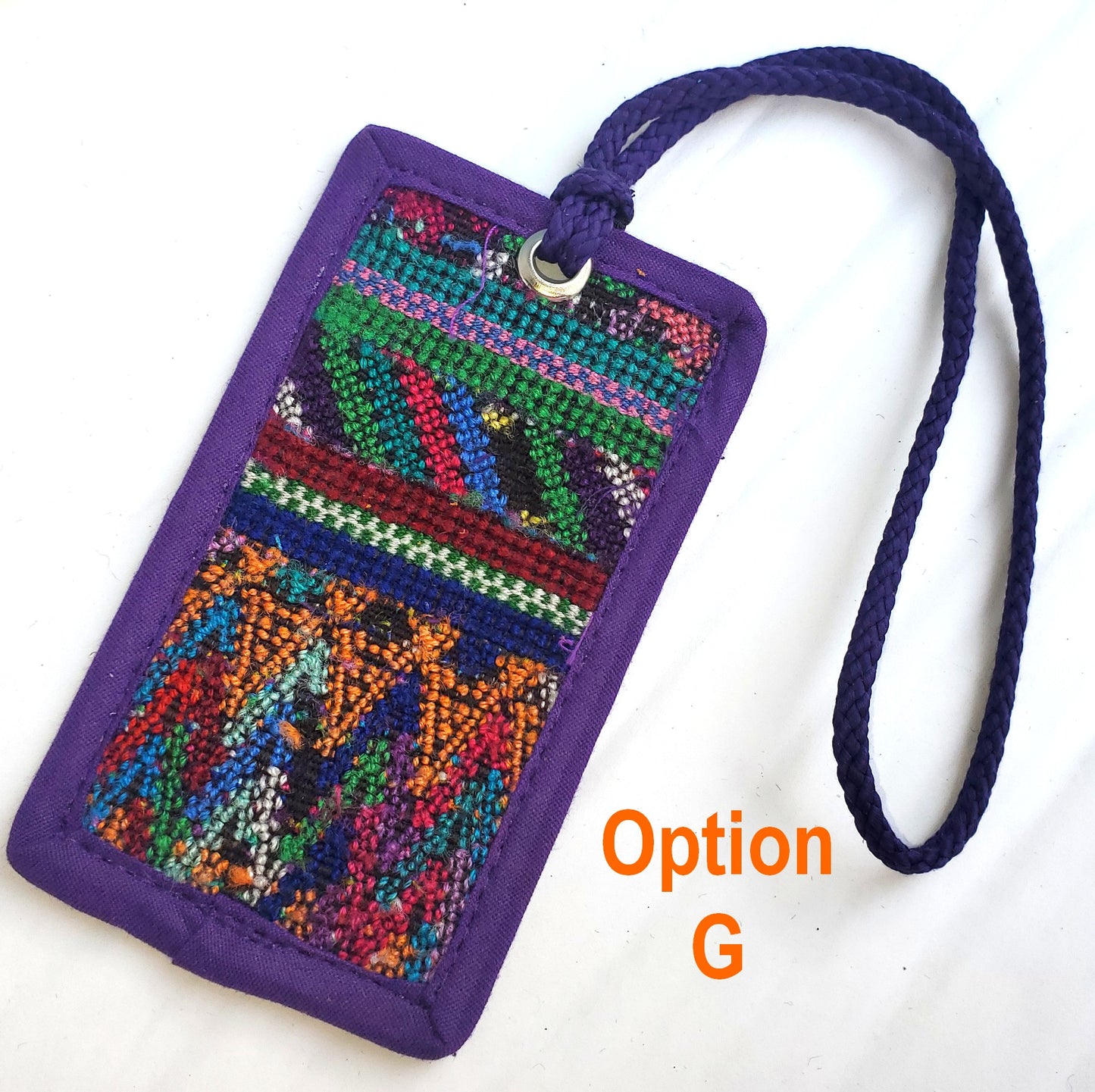 Guatemalan Huipil LUGGAGE TAG