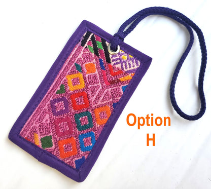 Guatemalan Huipil LUGGAGE TAG