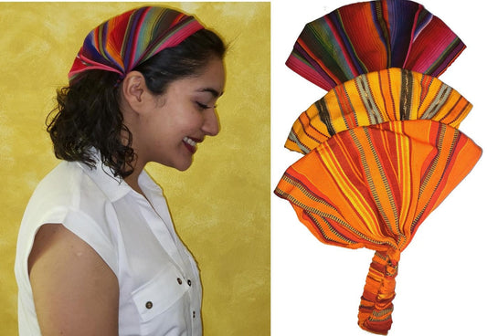 Bandana Headband, Cotton Headband, Hair Bandana,