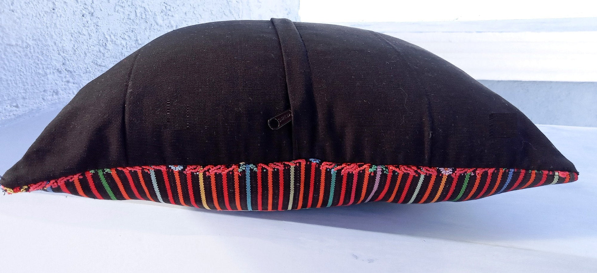 Lot of 1, 2 or 4 Mayan cotton Aguacatan pillow case cushion cover customizable size 14x14, 16x16, 18x18, 20x20, 24x24, 10x20, 12x24,..