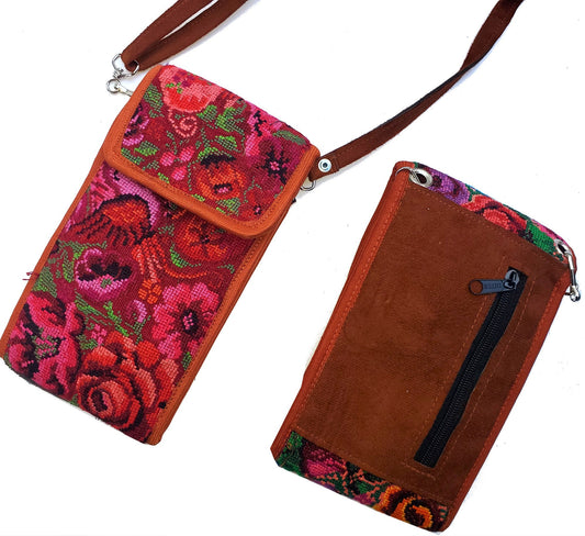 Guatemalan huipil purse, crossbody bag