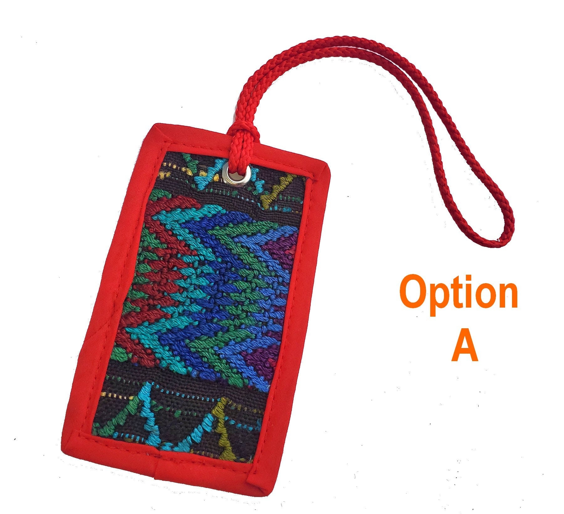 Guatemalan Huipil LUGGAGE TAG