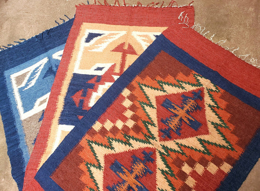 Wool Poncho, Handwoven Rug, Traditional Rug,