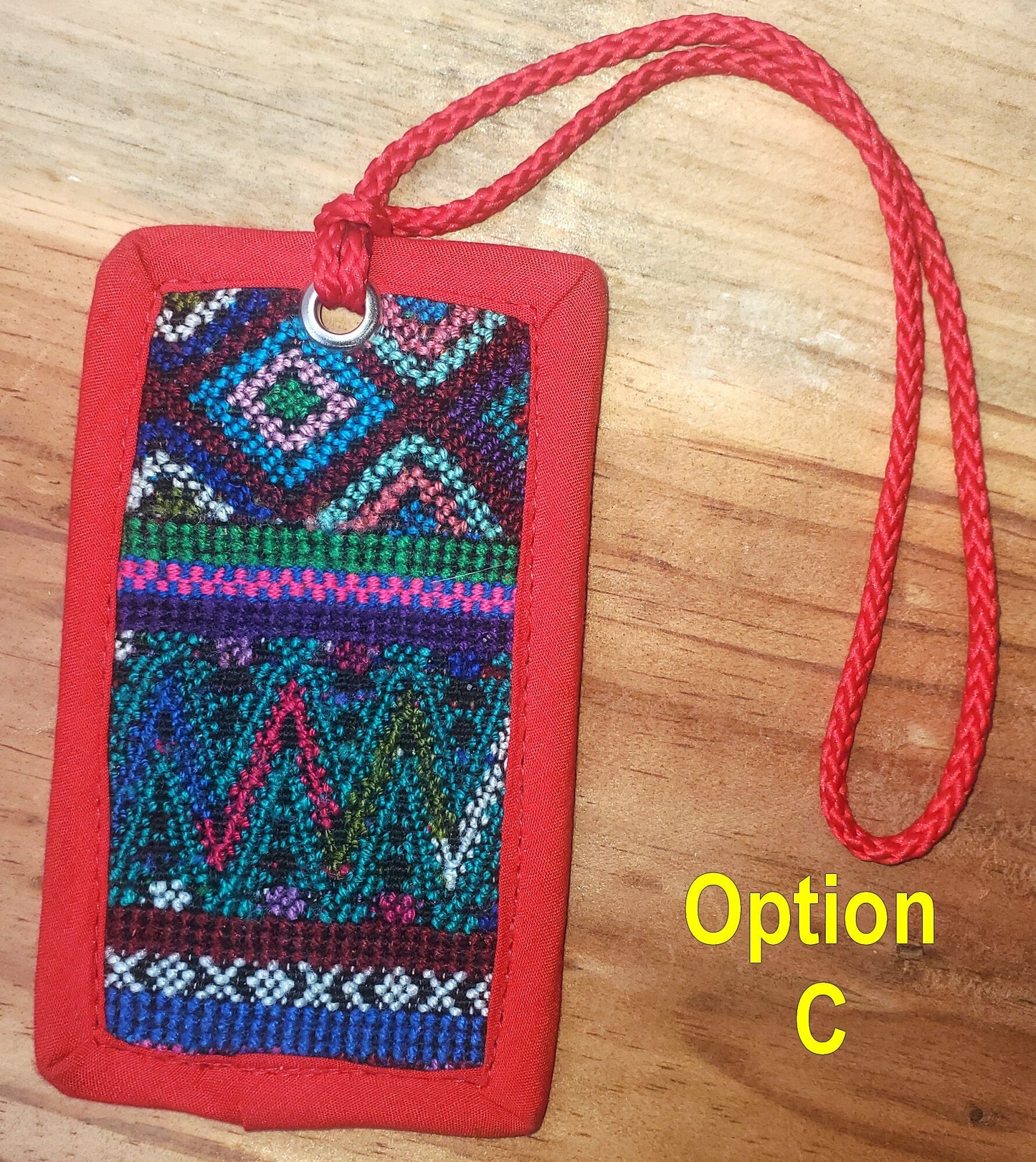 Guatemalan Huipil LUGGAGE TAG