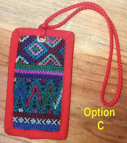 Guatemalan Huipil LUGGAGE TAG
