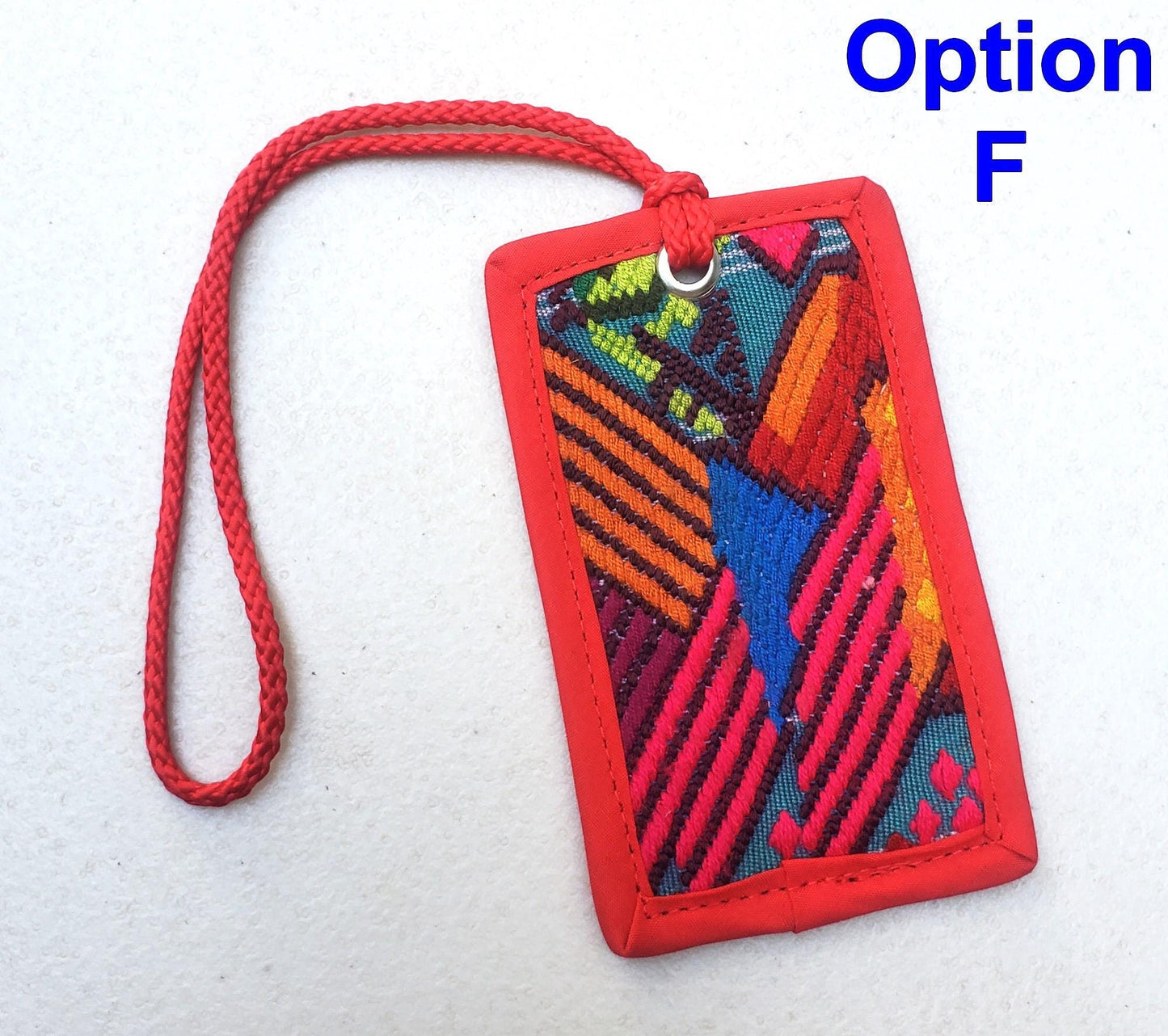Guatemalan Huipil LUGGAGE TAG