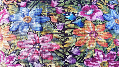 Cotton Guatemala hand pillow cover -Comalapa Huipil- 14x18 16x16 17x17 18x18