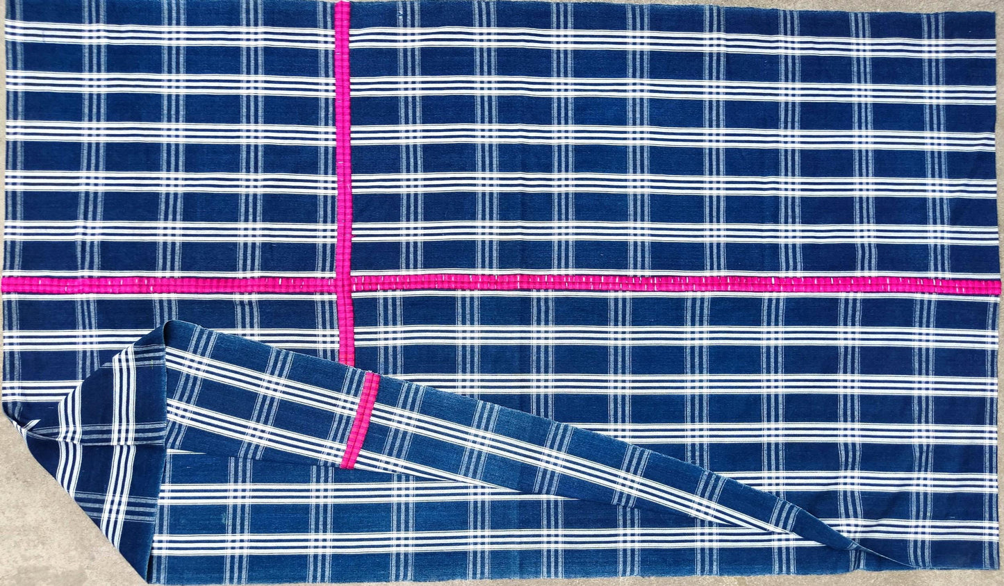 GUATEMALAN Santa Maria De Jesus Cotton CORTE FABRIC Per Yard - Vintage Embroidered Hand Woven Fabric