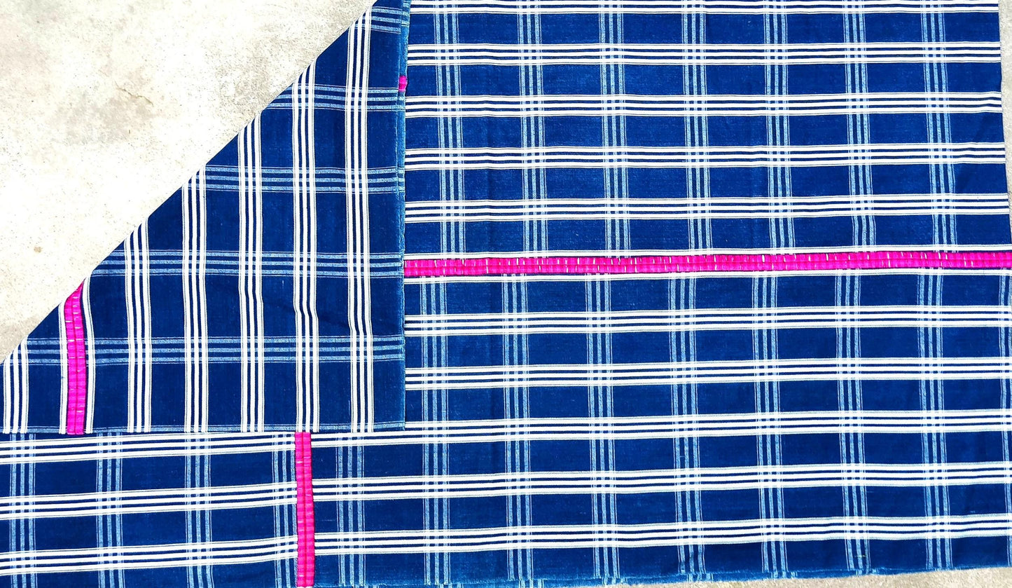 GUATEMALAN Santa Maria De Jesus Cotton CORTE FABRIC Per Yard - Vintage Embroidered Hand Woven Fabric