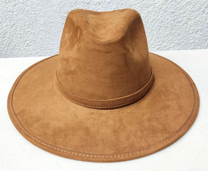 Guatemalan embroidery suede ladies hat
