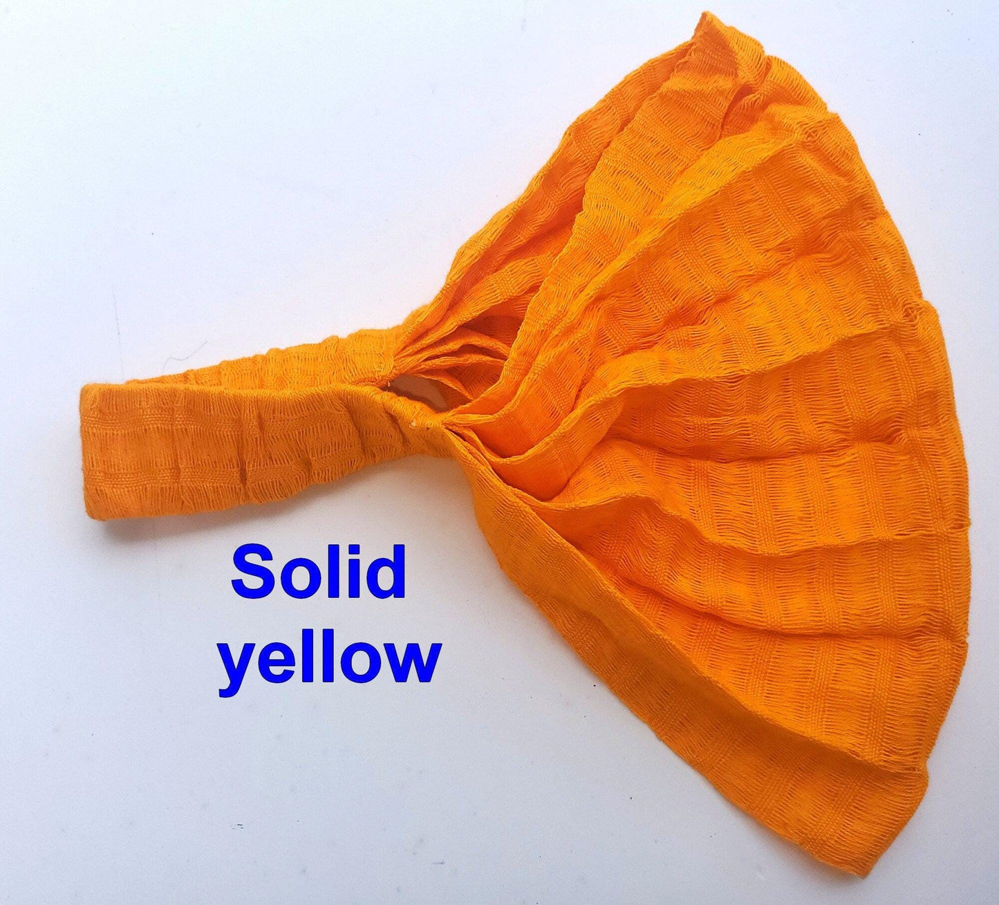 Medium Weight GUATEMALAN Cotton HEADBAND BANDANA For Women Aviable In Multiple Colors
