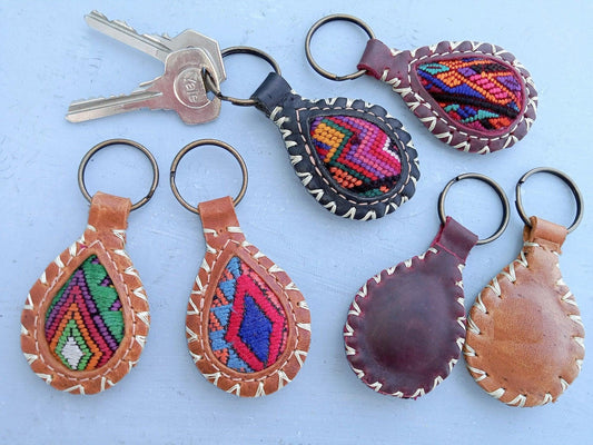 Genuine Leather/Huipil Key Chains