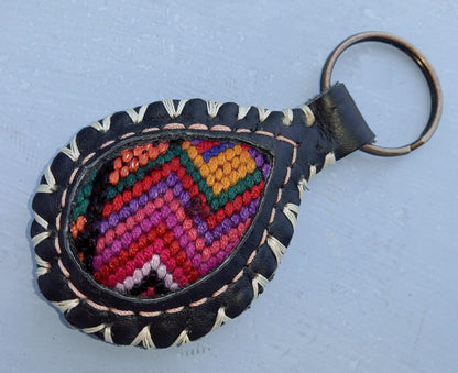 Genuine Leather/Huipil Key Chains