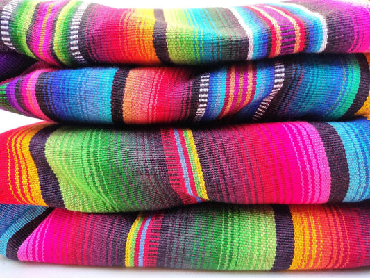 Rainbow multicolor separe blanket throw -King size-