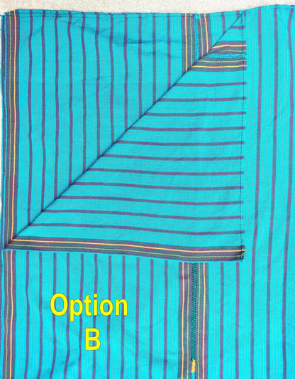 Rainbow multicolor separe blanket throw