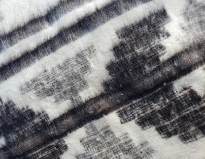 Organic PONCHO Wool GUATEMALAN BLANKET For Winter Season With Gift Wrapping Available - Traditional Blanket Made In Momostenango