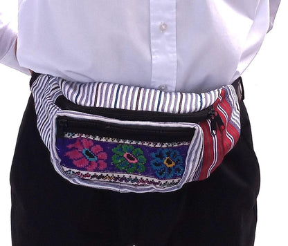 Guatemalan Weaved Multipocket Fanny Pack