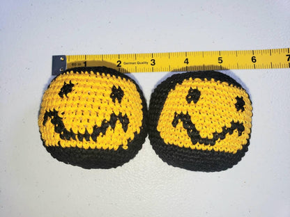 Guatemala Stress Relief Crocheted Cotton Hacky SACKS JUGGLING BALLS Available In Multiple Options