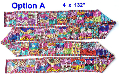 Vintage unique Guatemala handmade weaved cotton tocoyal