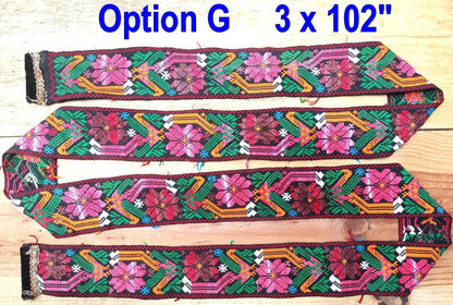 Vintage unique Guatemala handmade weaved cotton tocoyal