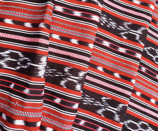 GUATEMALAN Handwoven Ethnic TEXTILE Vintage FABRIC Per Yard - Unique Hand weaved Textile Fabric For Multiple Purposes